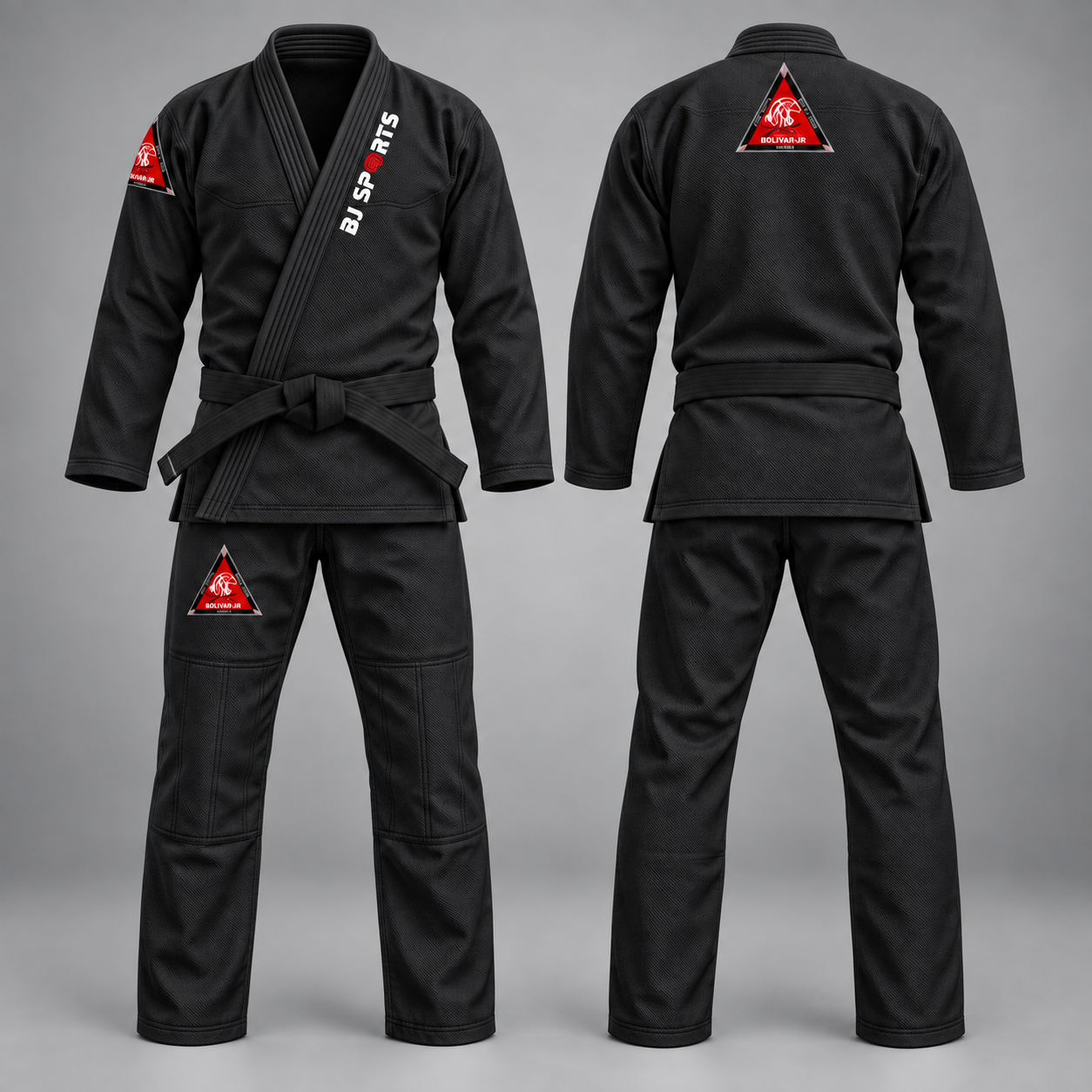 Kimono BJ Sports Competition — Preto